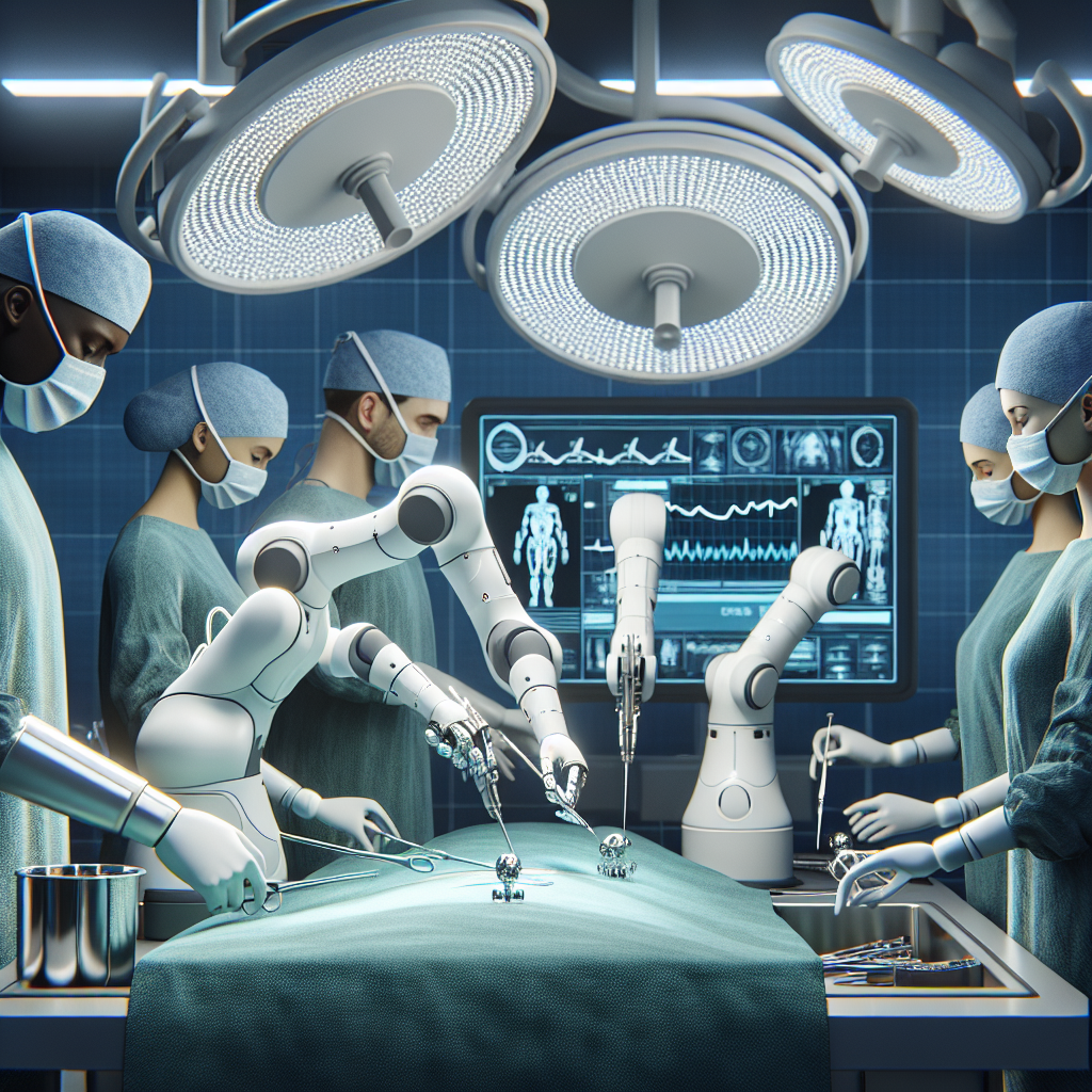 . Robotics Surgery: A look at how robots powered by AI are transforming surgical procedures and improving patient outcomes.